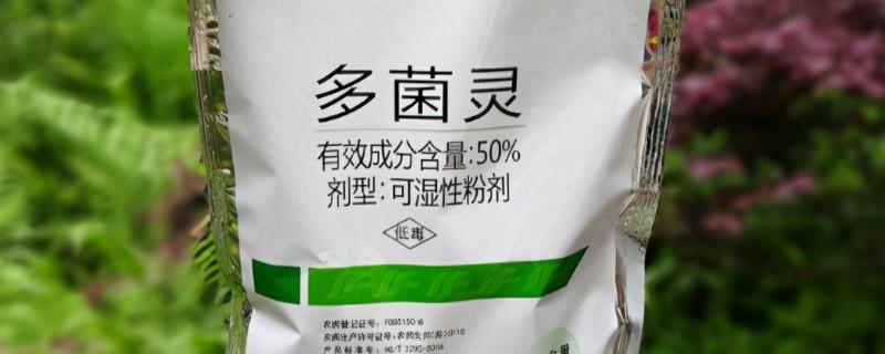 多菌灵有什么作用，可防治真菌引发的多种病害