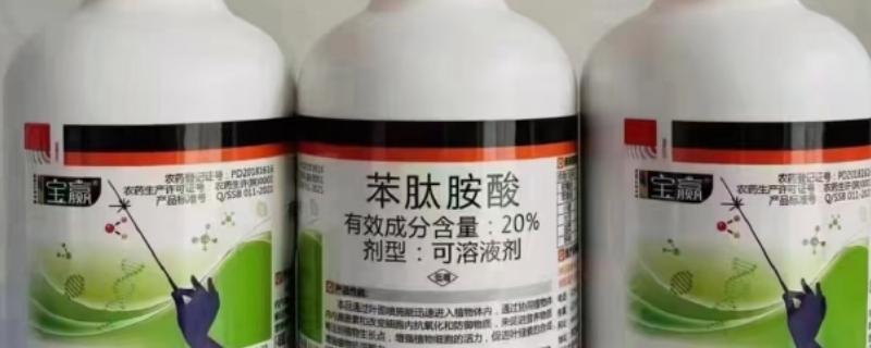 苯肽胺酸的作用，可促花孕花、保花保果等
