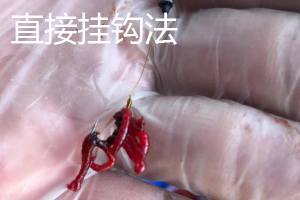 红虫的挂钩方法,有以下5种常用方式