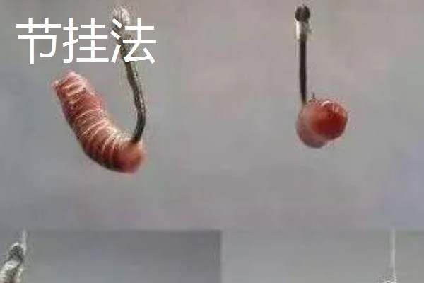 红虫的挂钩方法,有以下5种常用方式