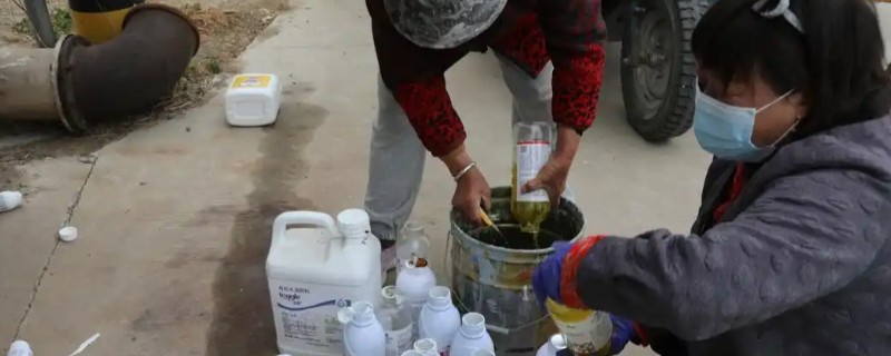 除草剂的兑水量，不同药物的稀释浓度有区别