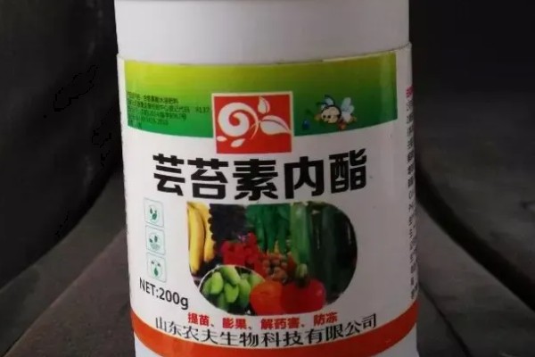 芸苔素内酯的作用,可增甜、着色、促花保果等