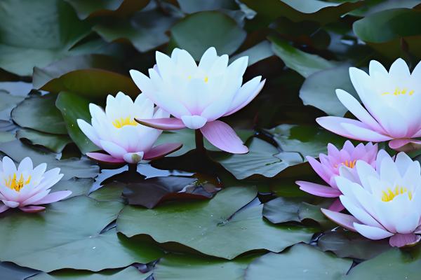 睡莲的开花时间,白天和晚上都可以开放