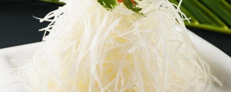 萝卜丝怎样切，可以用刀切或机器切