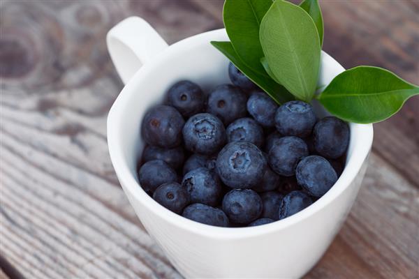 蓝莓的果肉颜色,成熟后呈浅绿色